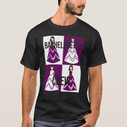 花嫁の友達たちによるパーティー Tシャツ (正面)