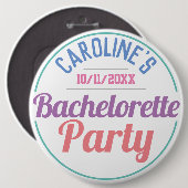 花嫁の友達のお祝い 缶バッジ (正面&裏面)