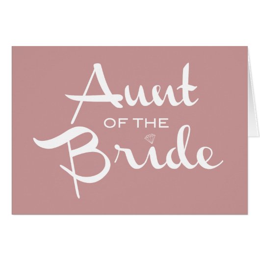 花嫁の叔母がホワイトオンマウヴ (正面横)