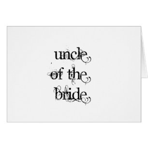 花嫁の叔父さん