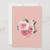 花嫁の取り巻きへのお願い 招待状 (裏面)