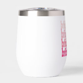 花嫁の可愛いレトロパーソナライズされたピンクの名前