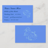 花嫁の名刺の母 名刺 (正面/裏面)