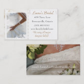 花嫁の名刺 名刺 (正面/裏面)