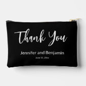 花嫁の名前ありがとう新婦の結婚デート アクセサリーポーチ (裏面)