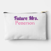 花嫁の名前 ウェディング バチェロレッテ パーティー アクセサリーポーチ (裏面)