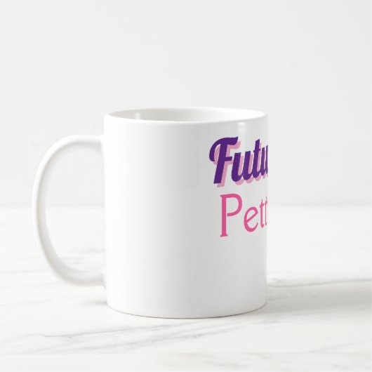 花嫁の名前 ウェディング バチェロレッテ パーティー コーヒーマグカップ (左)