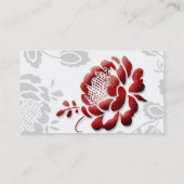 花嫁の呼び出しカードのギフト コーリングカード (裏面)