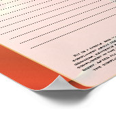 花嫁の喜びを解き放つ 💕 ５つの言葉で楽しもう ポスター (角)