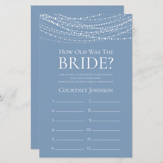 花嫁の埃っぽい青い灯りは何歳だった (正面/裏面)