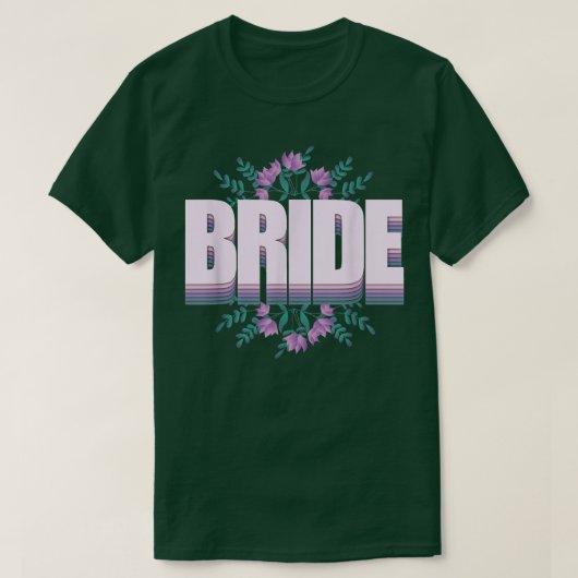 花嫁の女友達との結婚前パーティーの衣装 Tシャツ (デザイン正面)
