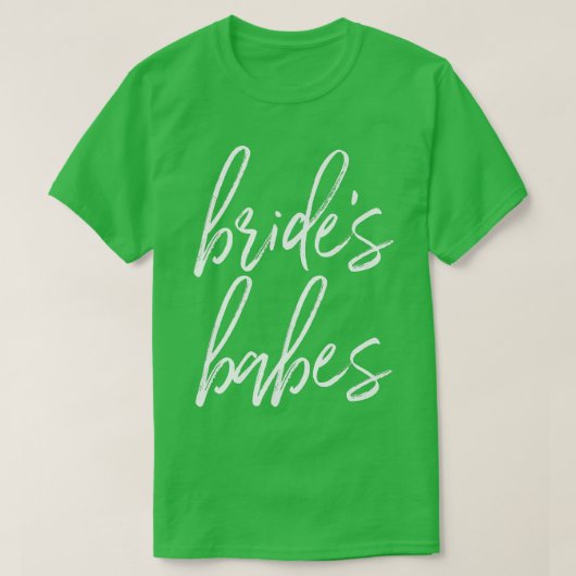 花嫁の女友達  ブライズメイドの独身最後の女祭り Tシャツ (デザイン正面)