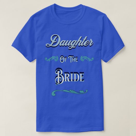 花嫁の娘 Tシャツ (デザイン正面)