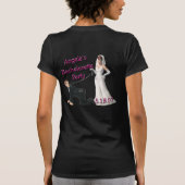 花嫁の娘 Tシャツ (裏面)