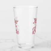 花嫁の家族結婚マッチングの母 タンブラーグラス (左)