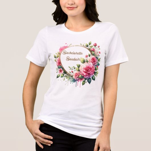 「花嫁の寝室」 トライブレンドTシャツ (正面)
