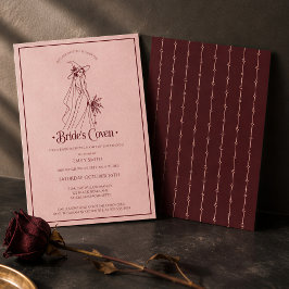 花嫁の巫女姉妹 バチェラー・パーティー 招待状