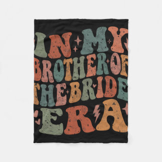 花嫁の弟に恋をした時代のグルービーな独身最後の夜 フリースブランケット