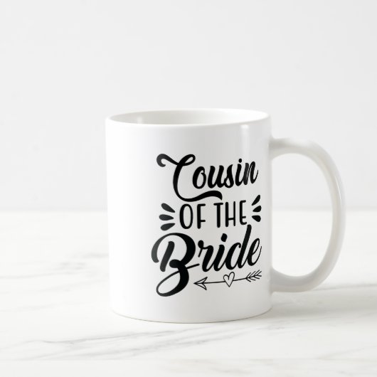 花嫁の従兄弟 結婚式 披露宴 家族 ブライズシャワー コーヒーマグカップ (右)