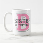 花嫁の応援の姉妹 コーヒーマグカップ (左)