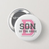 花嫁の応援の息子 缶バッジ (正面&裏面)