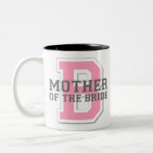 花嫁の応援の母 ツートーンマグカップ (左)