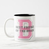 花嫁の応援の親友 ツートーンマグカップ (左)