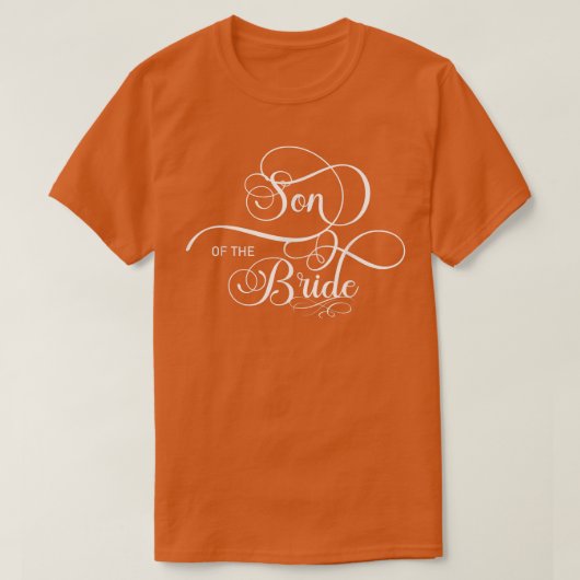 花嫁の息子 Tシャツ (デザイン正面)