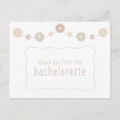 花嫁の感謝 ポストカード (正面)