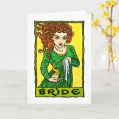 花嫁の挨拶状 カード (黄色い花)