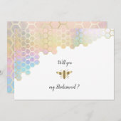 花嫁の提案ゴールデンビー 招待状 (正面/裏面)