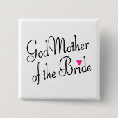 花嫁の教母 缶バッジ (正面)