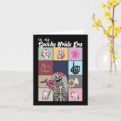 花嫁の時代のバック不気味で結婚の花嫁ハロウィン カード (黄色い花)