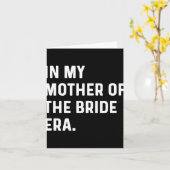 花嫁の時代の母に – の結婚バチェロレ カード (黄色い花)