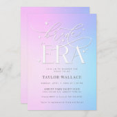 花嫁の時代ブライダルシャワーの招待状 招待状 (正面/裏面)