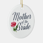 花嫁の書道結婚の母 |オーナメント セラミックオーナメント (右)