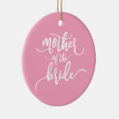 花嫁の書道結婚の母 |オーナメント セラミックオーナメント (右)