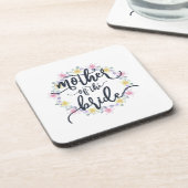 花嫁の書道結婚の母 |コースター コースター (左側)