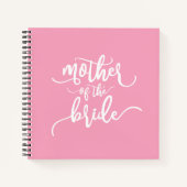 花嫁の書道結婚の母 |ノートブック ノートブック (正面)