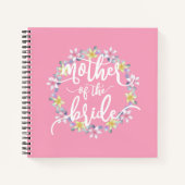 花嫁の書道結婚の母 |ノートブック ノートブック (正面)