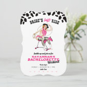 花嫁の最後のライドバチェロレッテ週末パーティー 招待状 (スタンド正面)