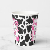 花嫁の最後のライドパーティーカップ 紙コップ (右)