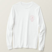 花嫁の最後のロデオ・バチェロレッテパーティー Tシャツ (デザイン正面)