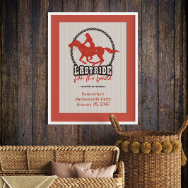 花嫁の最後のワイルドな乗馬　ラストライド ポスター