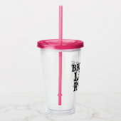 花嫁の最後の乗り アクリルタンブラー (右)