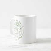 花嫁の最後の週末キャンプ ワイルドにしよう コーヒーマグカップ (正面左)