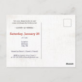 花嫁の最後の騎乗 ラスト ライド ポストカード (裏面)