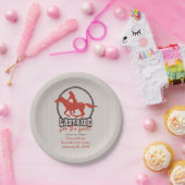 花嫁の最後の騎馬ショー ペーパープレート (パーティー)