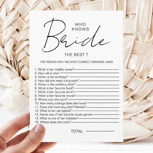 花嫁の最高のブライダルシャワーパーティー 招待状