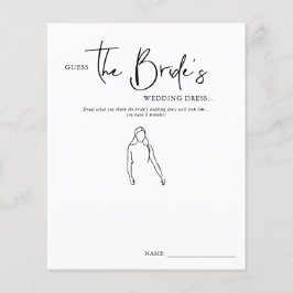 花嫁の服を当てる |ブライダルシャワー